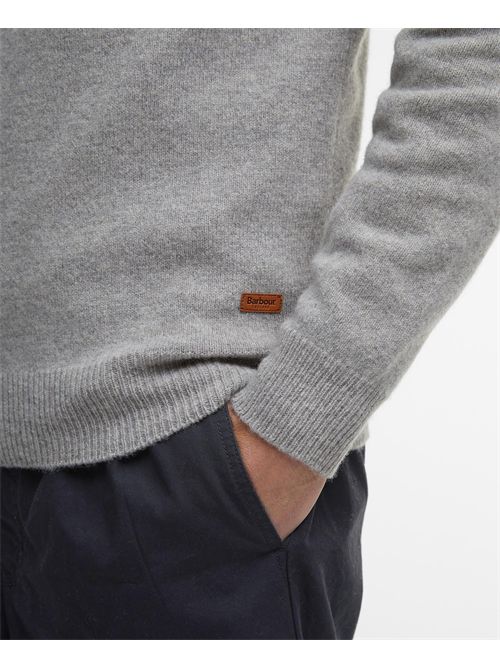 Felpa con toppa sul gomito Essential BARBOUR | MKN0585MKN/ST51